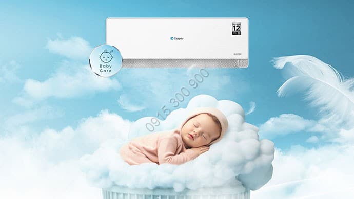 Máy lạnh Casper Inverter 1Hp QC-09IS36