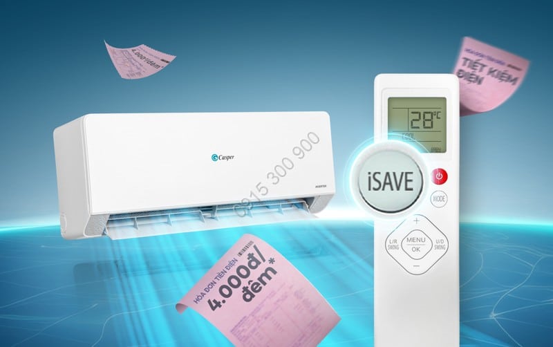 Máy lạnh Casper Inverter 1Hp QC-09IS36
